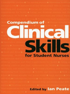 cover image of Compendium of Clinical Skills for Student Nurses